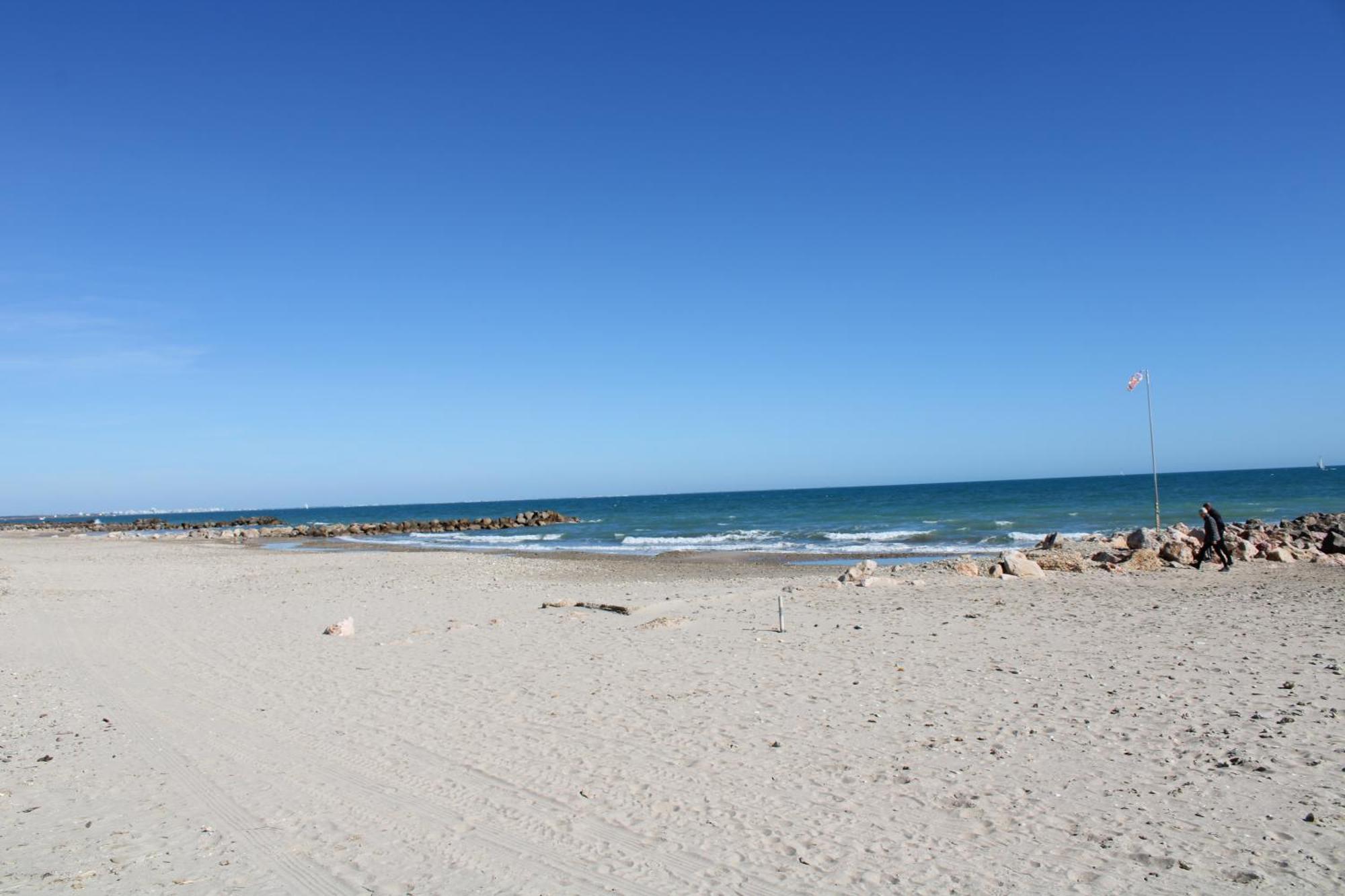 Estudio 1Ere Ligne Vue Mer ,Place De Parking Privee Acces A La Plage De La Residence 3Eme Etage 팔라바 레 플로 외부 사진